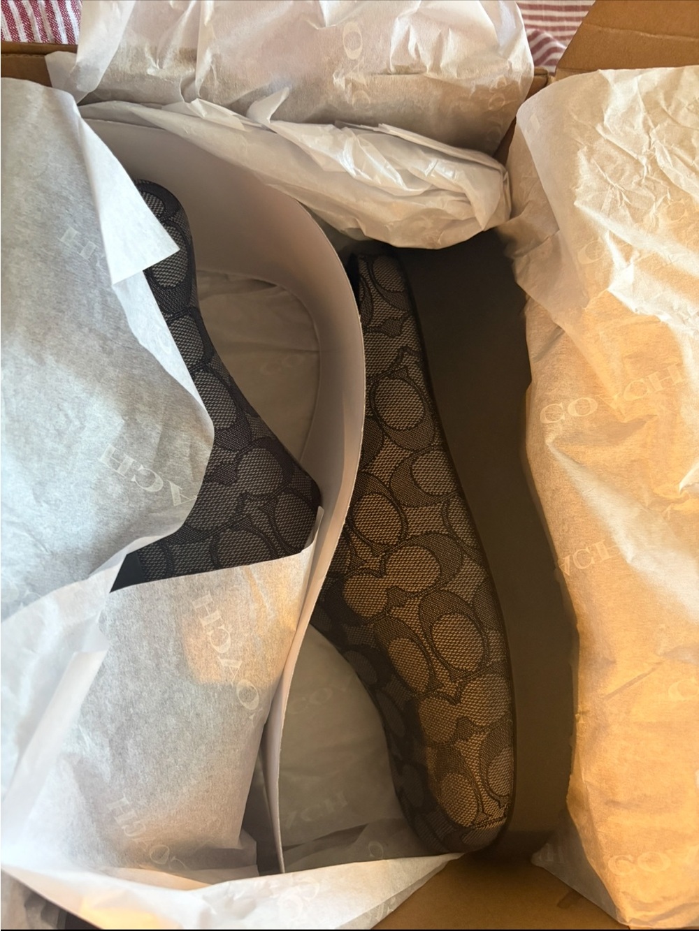 Coach Brown & Black Signature sport clog